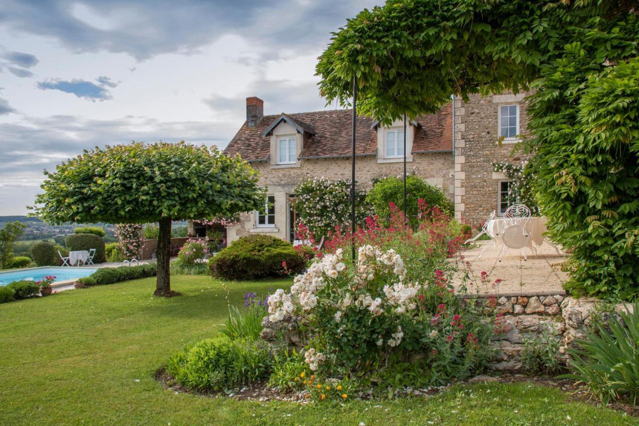 Chambres D'Hotes La Pocterie Vouneuil-sur-Vienne Luaran gambar